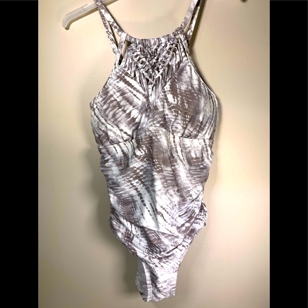 Venus Caged High Neck one piece swimsuit, Size 4